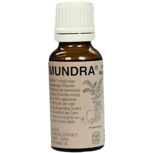 MUNDRA Pflanzliches Mundpflegeprodukt, 20 ml, Fritz Zilly GmbH