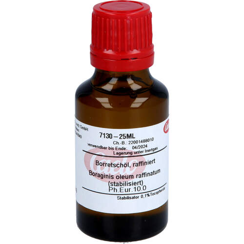 BORRETSCHSAMEN &Ouml;l raffiniert, 25 ml, Caesar & Loretz GmbH