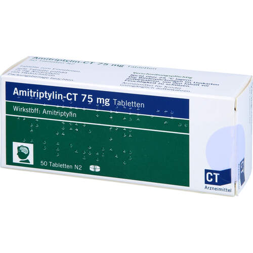 amitriptylin - ct 75mg Tabletten, 50 Stk., Abz Pharma GmbH