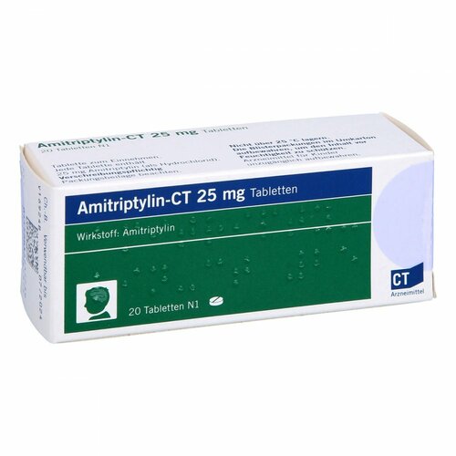 amitriptylin - ct 25mg tabletten, 20 ST, Abz Pharma GmbH