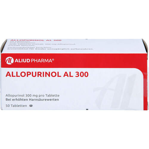 ALLOPURINOL AL 300, 50 ST, Aliud Pharma GmbH