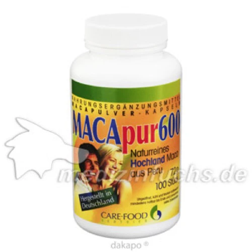 MACApur 600, 100 Stk., Care-Food GmbH