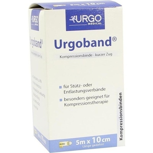 URGOBAND EL KURZZ 5MX10CM, 1 ST, Urgo GmbH