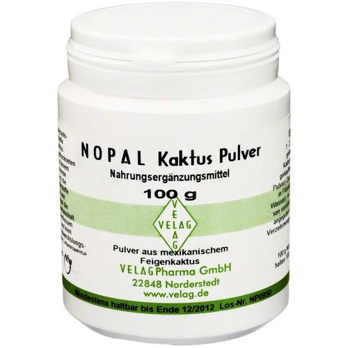 Nopal Kaktus Pulver, 100 g, Pharma Peter GmbH