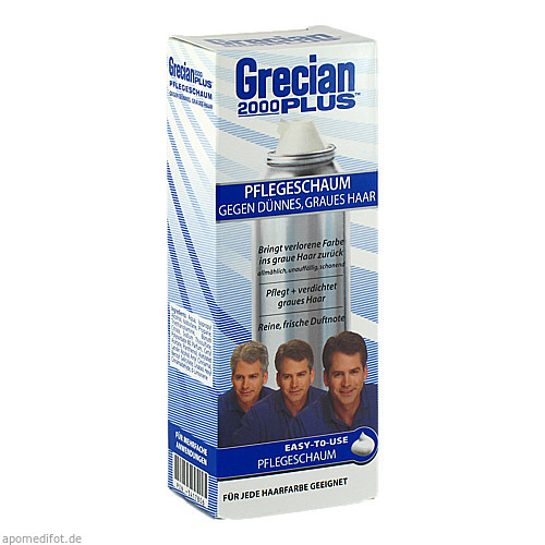 GRECIAN 2000 Plus Pflegeschaum gegen graues Haar, 150 ML, Pharma Netzwerk PNW GmbH