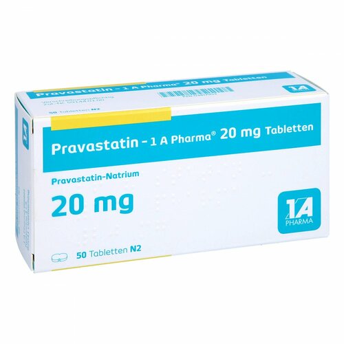 Pravastatin - 1A Pharma 20mg Tabletten, 50 ST, 1 A Pharma GmbH