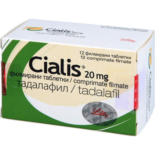 Cialis 20 mg Filmtabletten, 12 Stk., Aca Müller/Adag Pharma AG