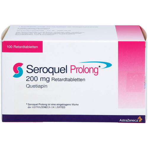 Seroquel Prolong 200mg, 100 Stk., kohlpharma GmbH