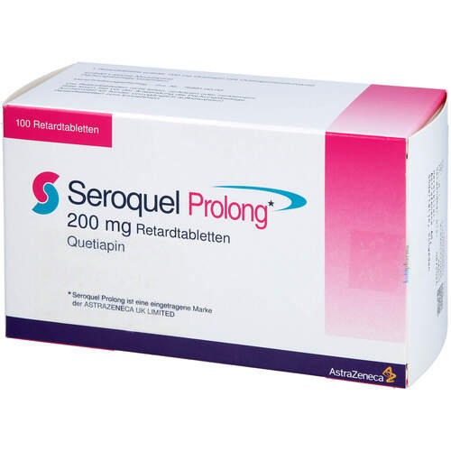 Seroquel Prolong 200mg, 100 Stk., kohlpharma GmbH