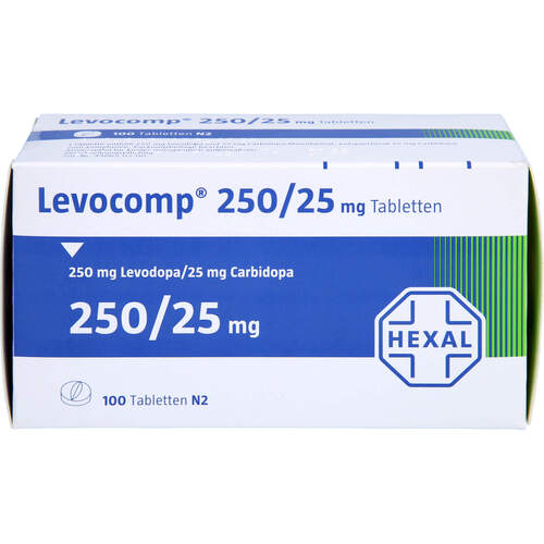 Levocomp 250/25mg Tabletten, 100 Stk., HEXAL AG