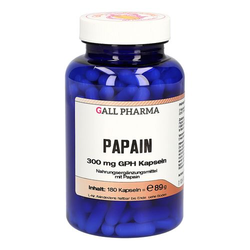 Papain 300 mg GPH Kapseln, 180 Stk., Hecht-Pharma GmbH