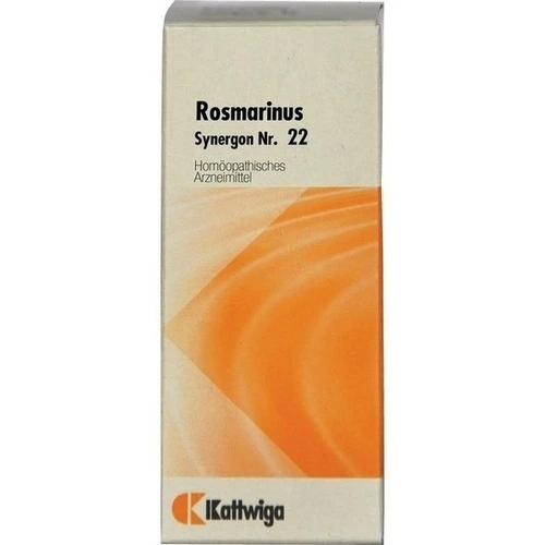 SYNERGON KOMPLEX 22 Rosmarinus Tropfen, 20 ml, Kattwiga Arzneimittel GmbH