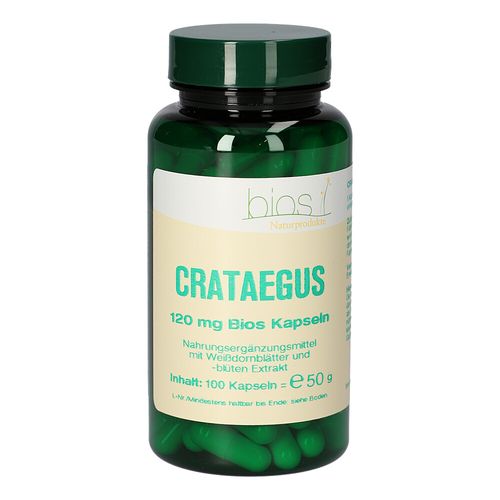 Crataegus 120mg Bios Kapseln, 100 Stk., Bios Medical Services
