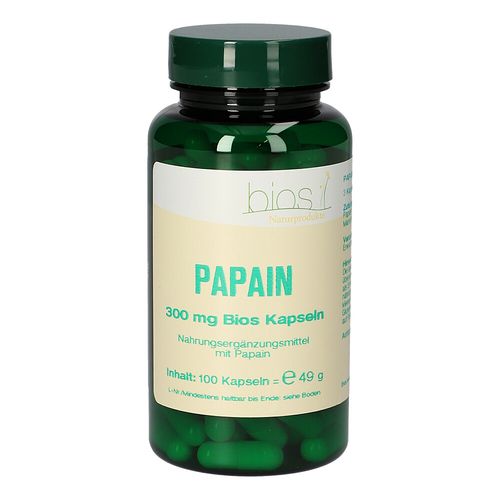 Papain 300mg Bios Kapseln, 100 Stk., Bios Medical Services