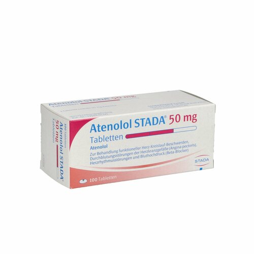 Atenolol STADA 50mg Tabletten, 100 Stk., STADAPHARM GmbH