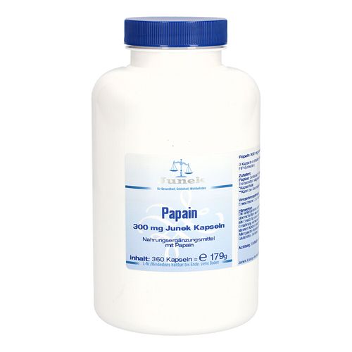 Papain 300mg Junek Kapseln, 360 Stk., Bios Medical Services
