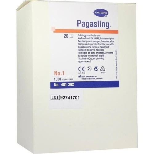 PAGASLING UNST HASELN GR1, 1000 Stk., Paul Hartmann AG