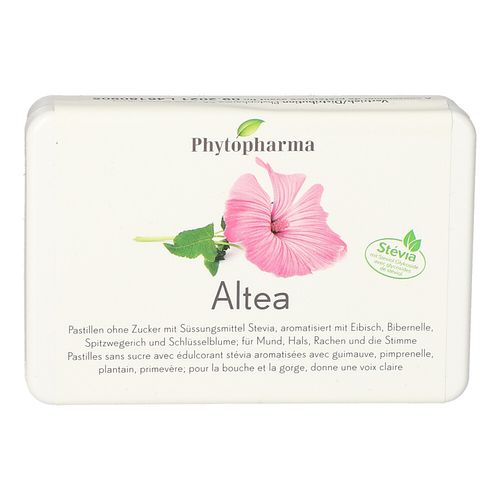 Altea Pastillen ohne Zucker, 40 Stk., Hecht Pharma GmbH GB - Handelsware Altea Pastillen ohne Zucker, 40 Stk., Hecht Pharma GmbH GB - Handelsware