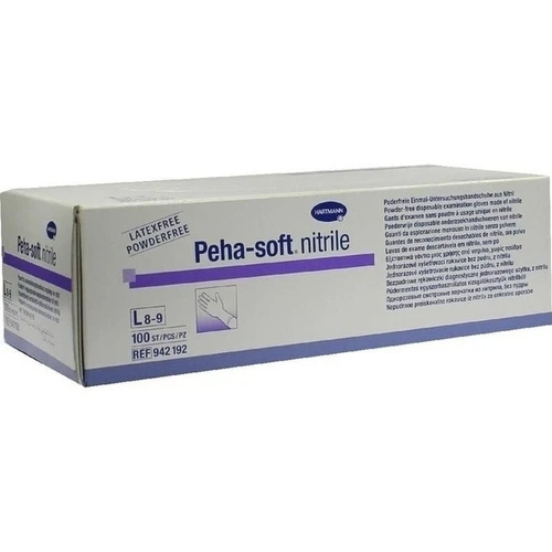 Peha-soft nitrile Untersuch.handsch. L unst.pudfr., 100 Stk., Paul Hartmann AG