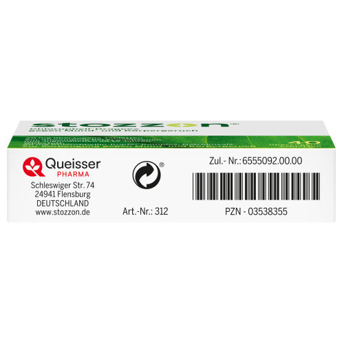 STOZZON CHLOROPHYLL, 40 Stk., Queisser Pharma GmbH & Co. KG