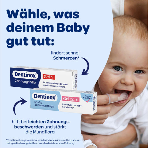 DENTINOX GEL N ZAHNUNGSHI, 10 g, Dentinox Gesellschaft für pharmazeutische Präparate