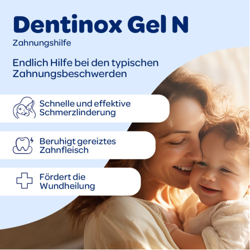 DENTINOX GEL N ZAHNUNGSHI, 10 g, Dentinox Gesellschaft für pharmazeutische Präparate