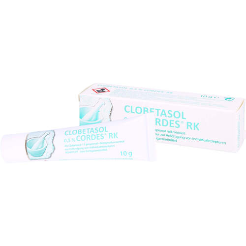 CLOBETASOL 0,5% Cordes RK Konzentrat, 10 g, Ichthyol-Gesellschaft Cordes Hermanni &