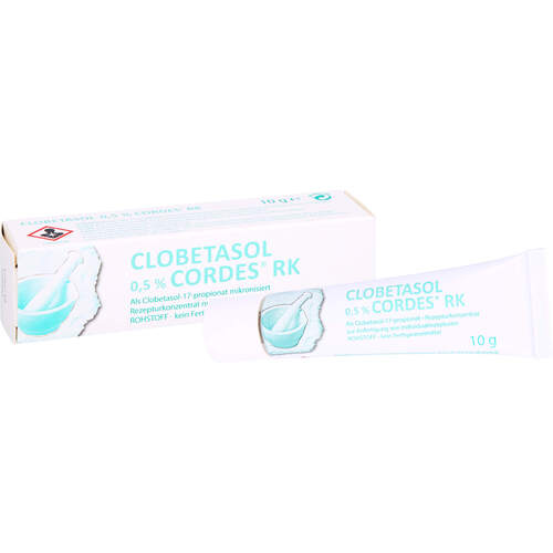 CLOBETASOL 0,5% Cordes RK Konzentrat, 10 g, Ichthyol-Gesellschaft Cordes Hermanni &