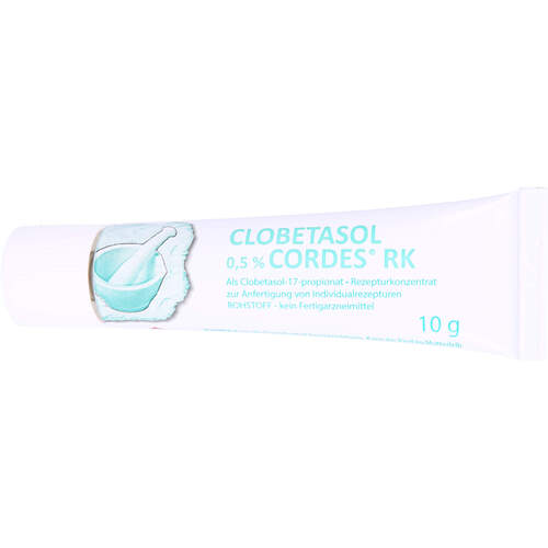 CLOBETASOL 0,5% Cordes RK Konzentrat, 10 g, Ichthyol-Gesellschaft Cordes Hermanni &