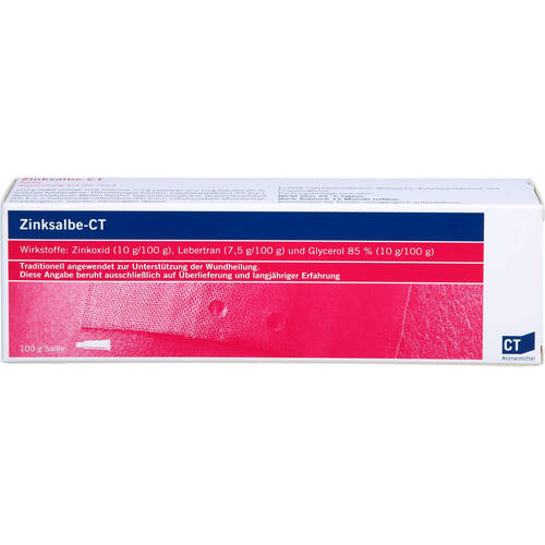 ZINKSALBE - CT, 100 g, ratiopharm GmbH