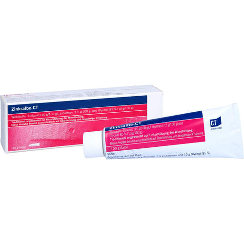 ZINKSALBE - CT, 100 G, ratiopharm GmbH