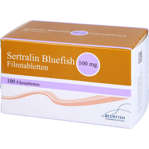 Sertralin Bluefish 100mg, 100 Stk., Bluefish Pharma GmbH