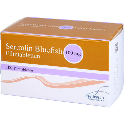 Sertralin Bluefish 100mg, 100 st, Bluefish Pharma GmbH