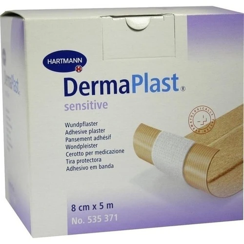 DERMAPLAST sensitive Pflaster 8 cmx5 m, 1 Stk., PAUL HARTMANN AG