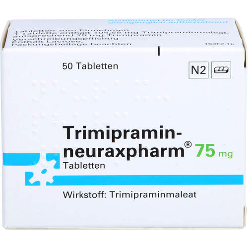 Trimipramin-neuraxpharm 75mg, 50 ST, neuraxpharm Arzneimittel GmbH