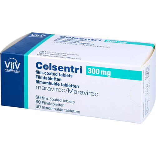Celsentri 300mg, 60 Stk., Viiv Healthcare GmbH