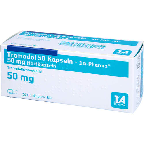 Tramadol 50 Kapseln - 1A-Pharma, 50 Stk., 1 A Pharma GmbH