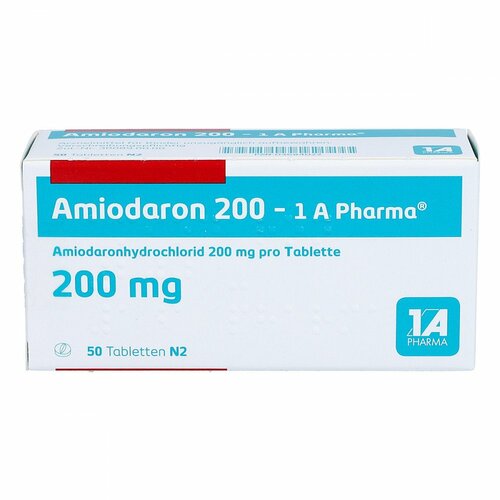 Amiodaron 200 - 1A Pharma, 50 Stk., 1 A Pharma GmbH