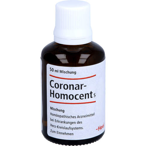 CORONAR HOMOCENT S, 50 ml, Biologische Heilmittel Heel GmbH