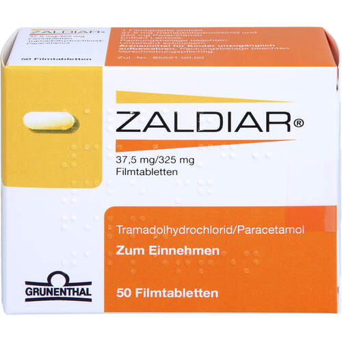 Zaldiar 37.5mg/325mg, 50 ST, Orifarm GmbH