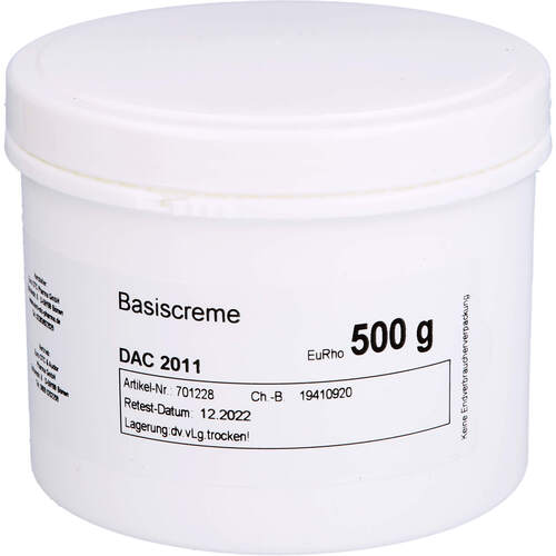 BASISCREME DAC, 500 g, Euro OTC & Audor Pharma GmbH
