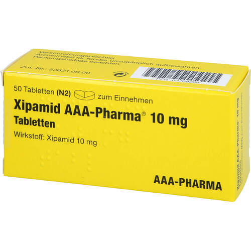 Xipamid 10mg AAA-Pharma Tabl., 50 Stk., Aaa - Pharma GmbH