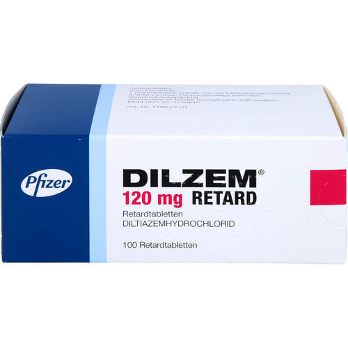 DILZEM 120mg retard, 100 ST, Pfizer Pharma GmbH