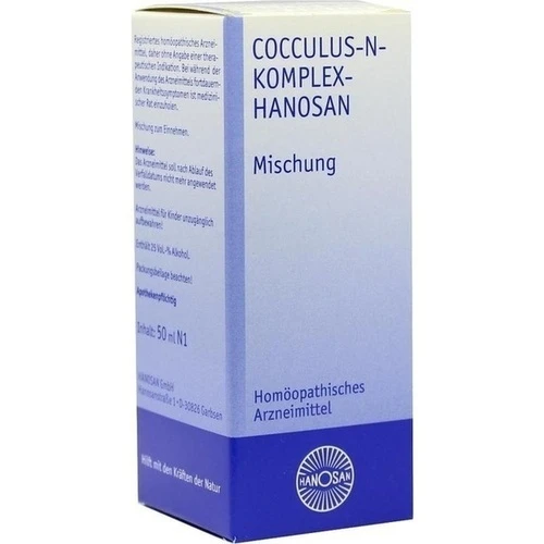 COCCULUS N KOMPL HANOSAN, 50 ML, Hanosan GmbH