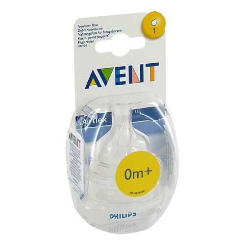 Philips AVENT 2 x Airflex Einloch-Sauger, 2 Stk., Philips GmbH