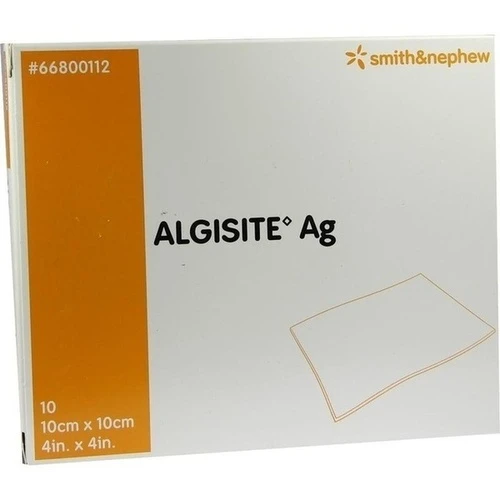 ALGISITE AG Kompressen 10x10 cm, 10 Stk., Smith & Nephew GmbH