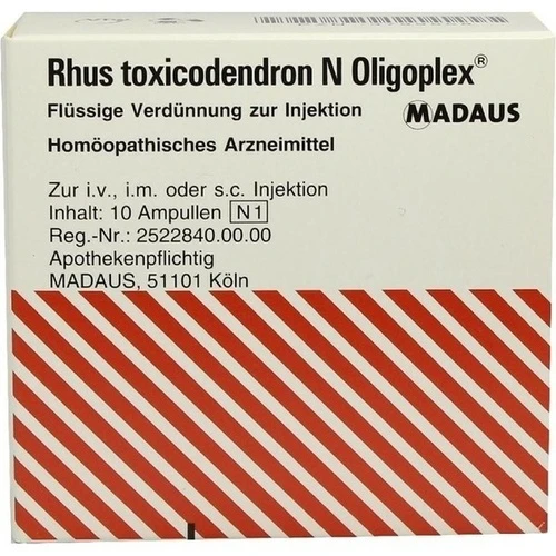 Rhus toxicodendron N Oligoplex Ampullen, 10 ST, Viatris Healthcare GmbH