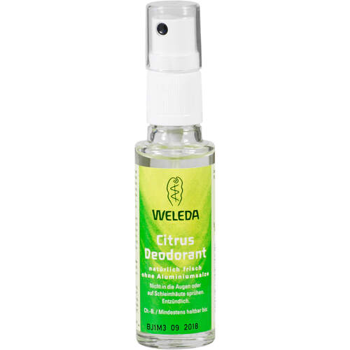 WELEDA Citrus Deodorant, 30 ml, WELEDA AG