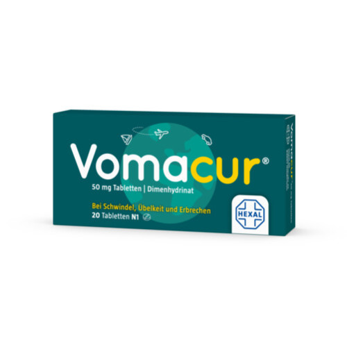 VOMACUR Tabletten, 20 Stk., HEXAL AG