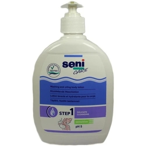 Seni Care Rückfettende Waschlotion, 500 ml, Tzmo Deutschland GmbH